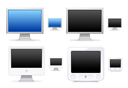 Icone écran ordinateur mac imac Apple