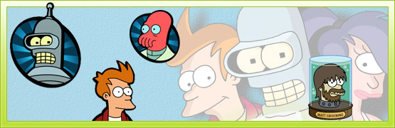 Télécharger des icones gratuites du dessin animé Futurama