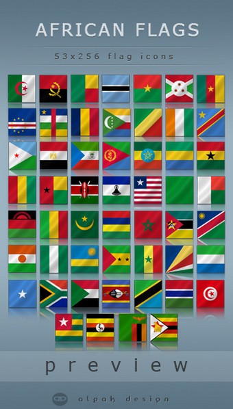 Icone gratuite drapeau pays Afrique Algerie Egypte Niger Tunisie